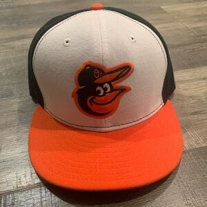 Baltimore Orioles New Era On-Field Home Hat - 7 3/8